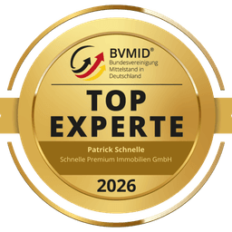 BVMID-Siegel TOP EXPERTE 2026 für Patrick Schnelle, Schnelle Premium Immobilien GmbH